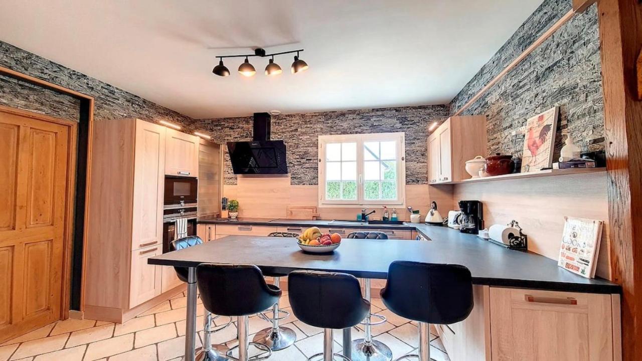 Les Bleuets Villa Mandeville-en-Bessin Bagian luar foto