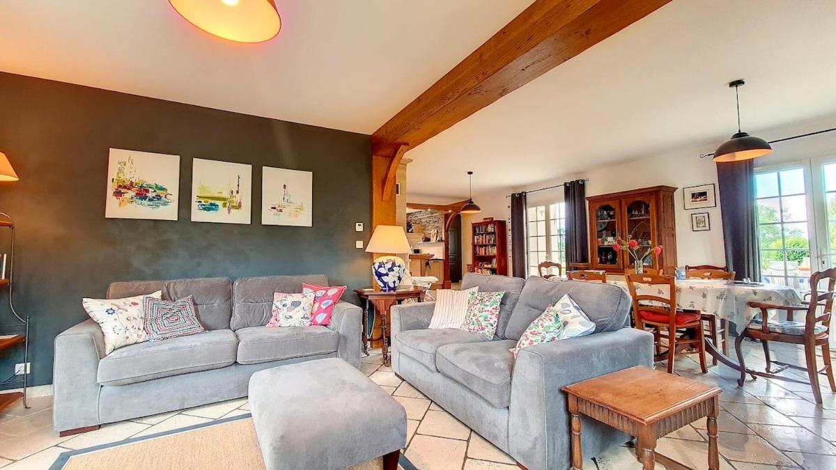 Les Bleuets Villa Mandeville-en-Bessin Bagian luar foto