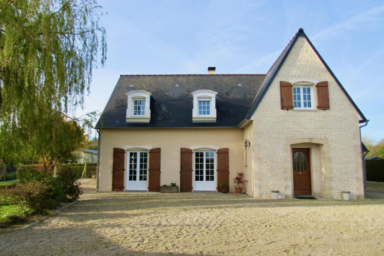 Les Bleuets Villa Mandeville-en-Bessin Bagian luar foto